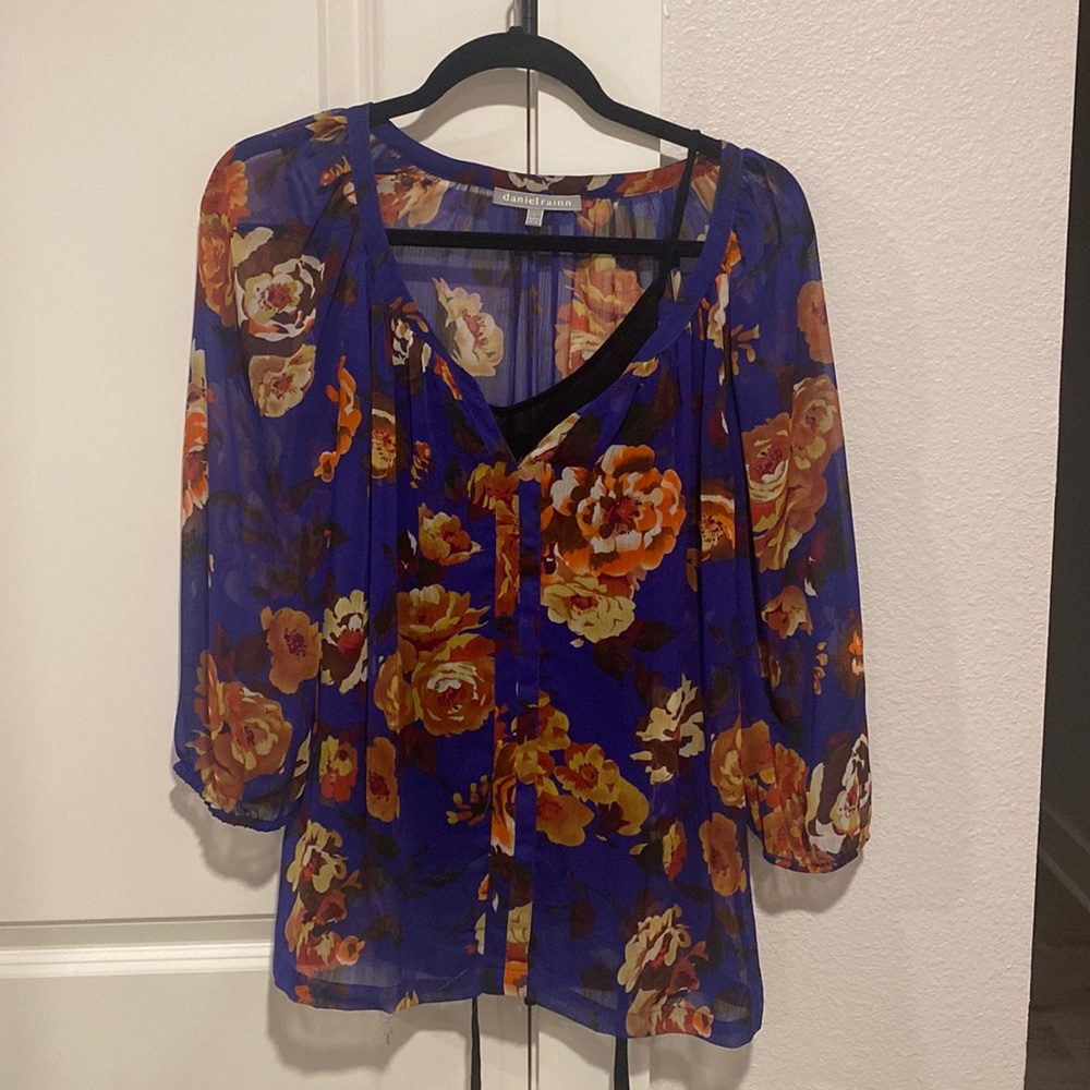 Daniel rain blouse with cami underneath